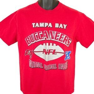 Tampa Bay Buccaneers T Shirt Vintage 90s NFL Football Made In USA Mens Medium